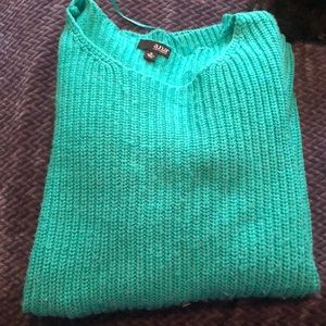 Thick chunky knit sweater